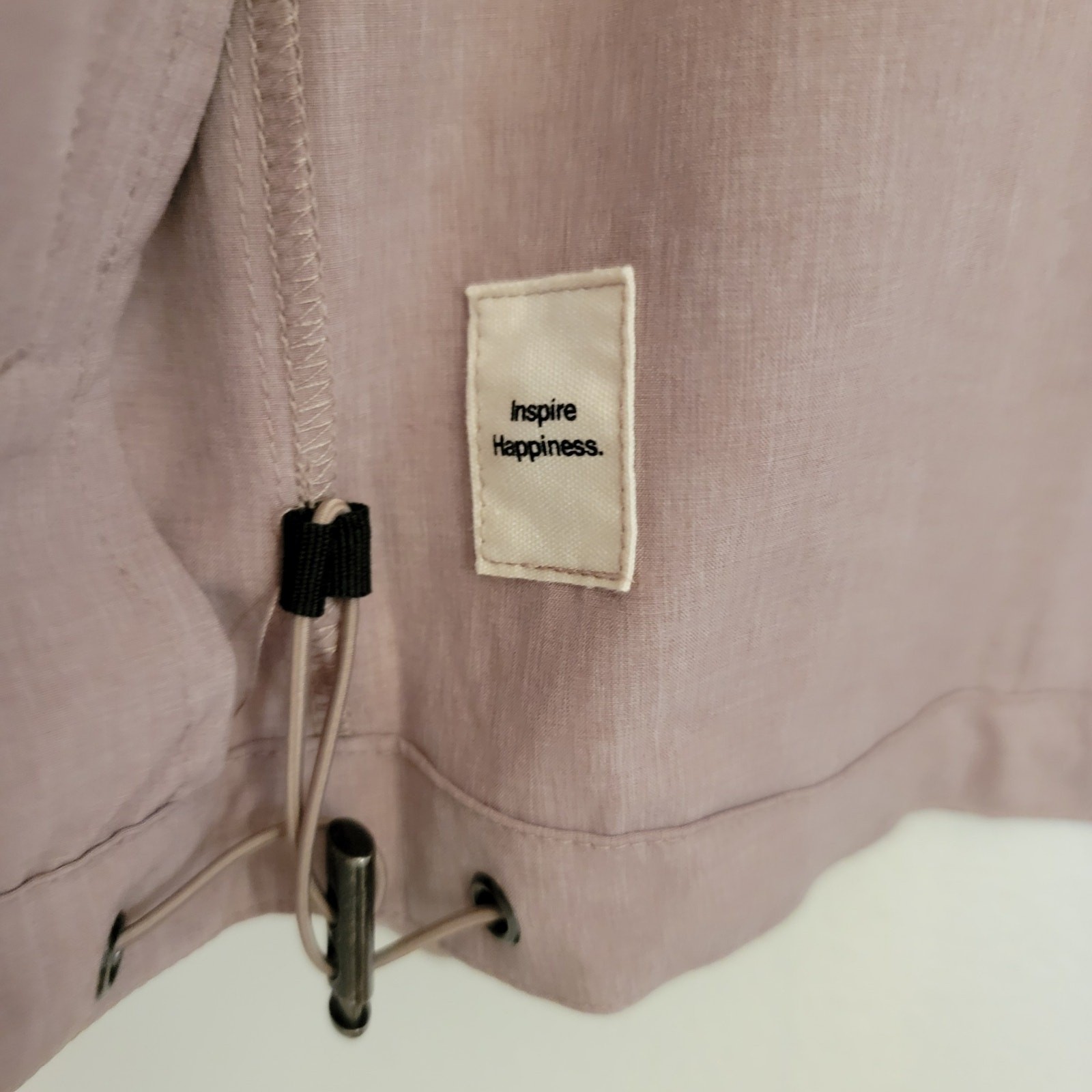 Vuori Outdoor Trainer Soft Shell Jacket Women Sz Small VW501 Hazel Mauve UPF 30+