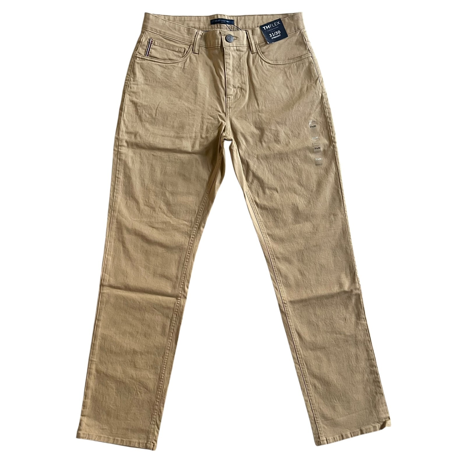 Tommy Hilfiger THFLEX Men’s Regular Fit Straight Leg Stretch Twill Chino Pants