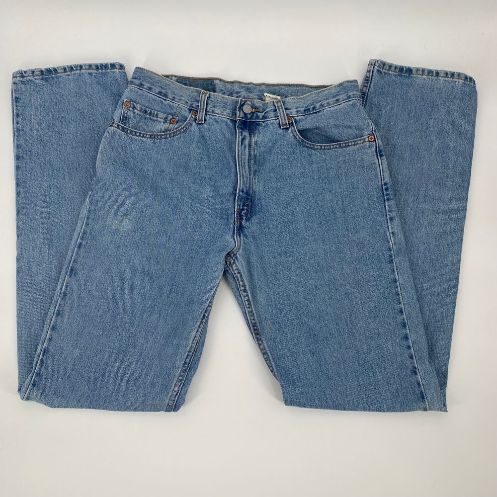 Vintage Levi’s 505 Jeans Regular Fit Straight Leg 34×36 – Date Code 3/2001 – Y2K
