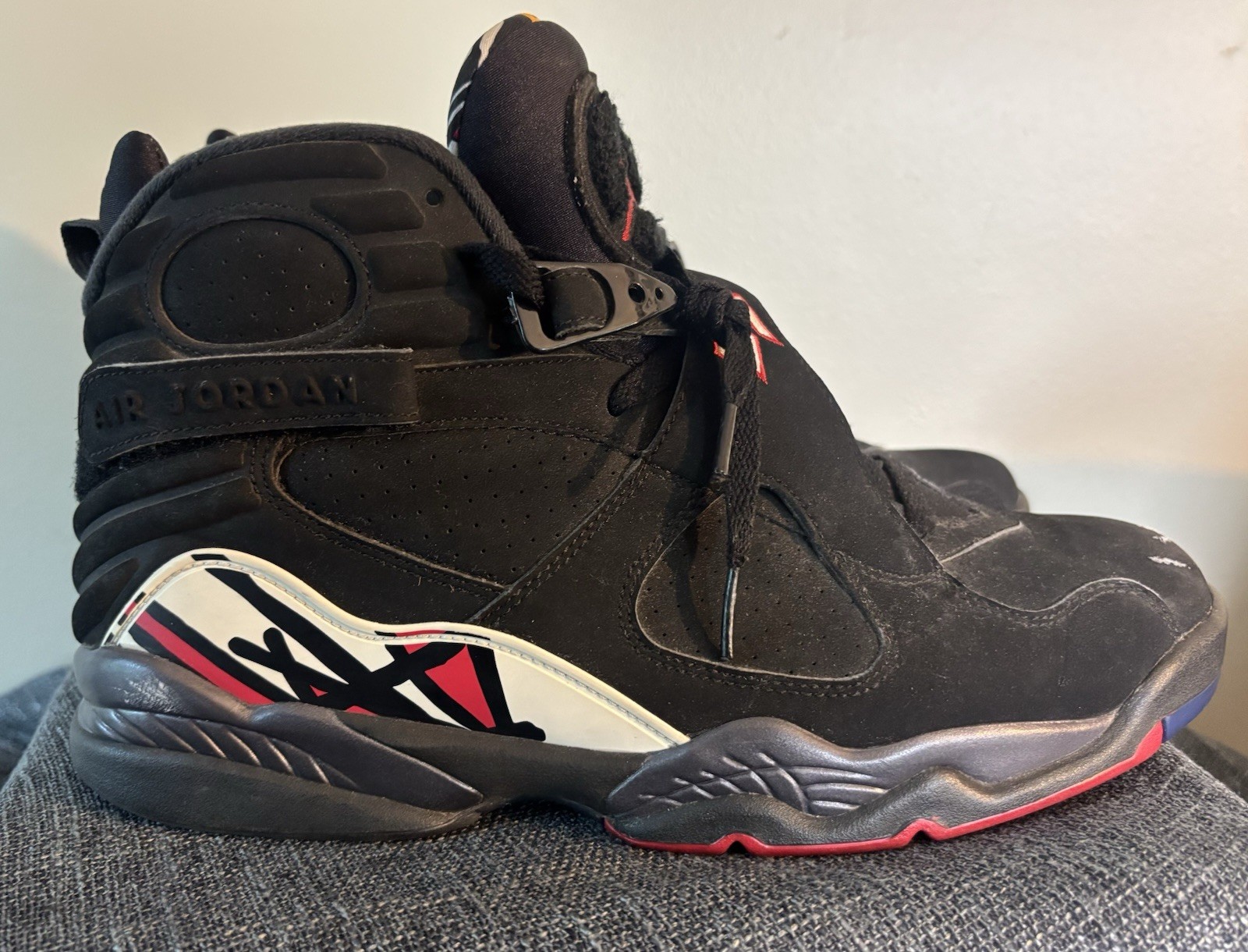 Jordan Air Jordan 8 Retro Playoff 2013 Men’s High Top Sneakers 305381-061