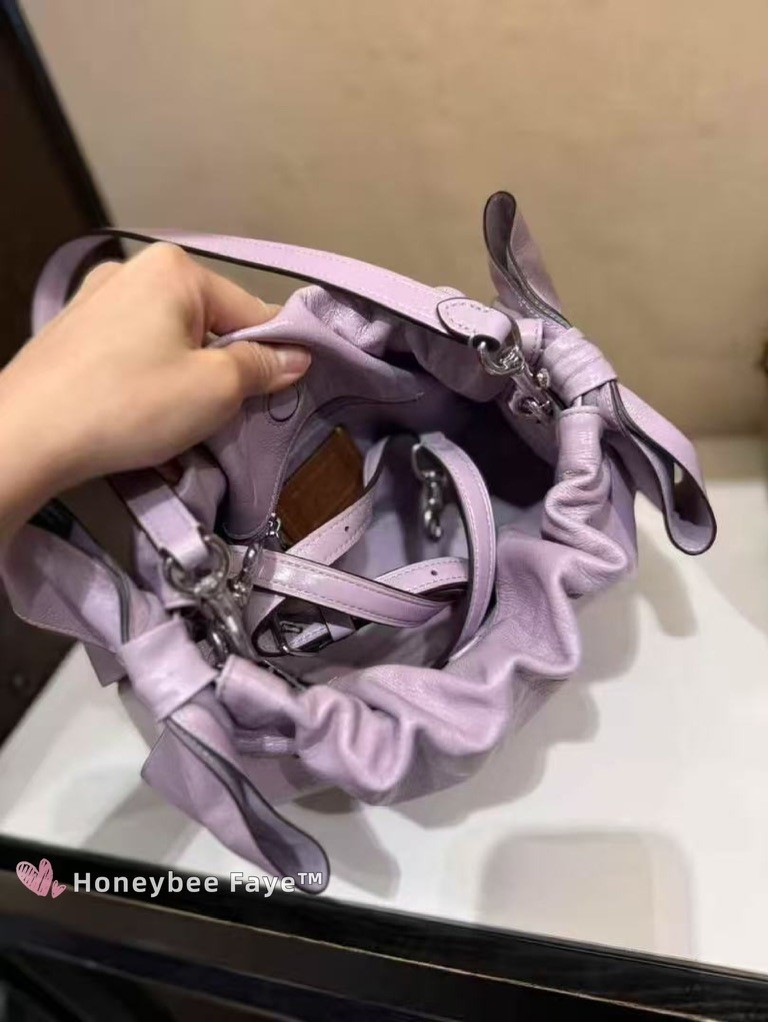NWT Coach Faye Shoulder Bag With Quilting/Bows CCZ54/CDY95
