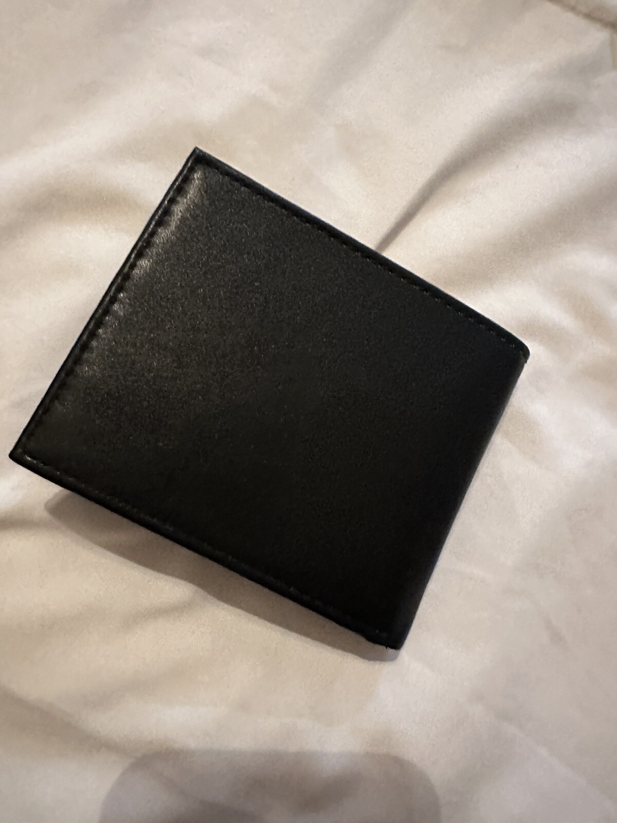 Access Denied Genuine Leather Slim Bifold Wallets For Men – Black