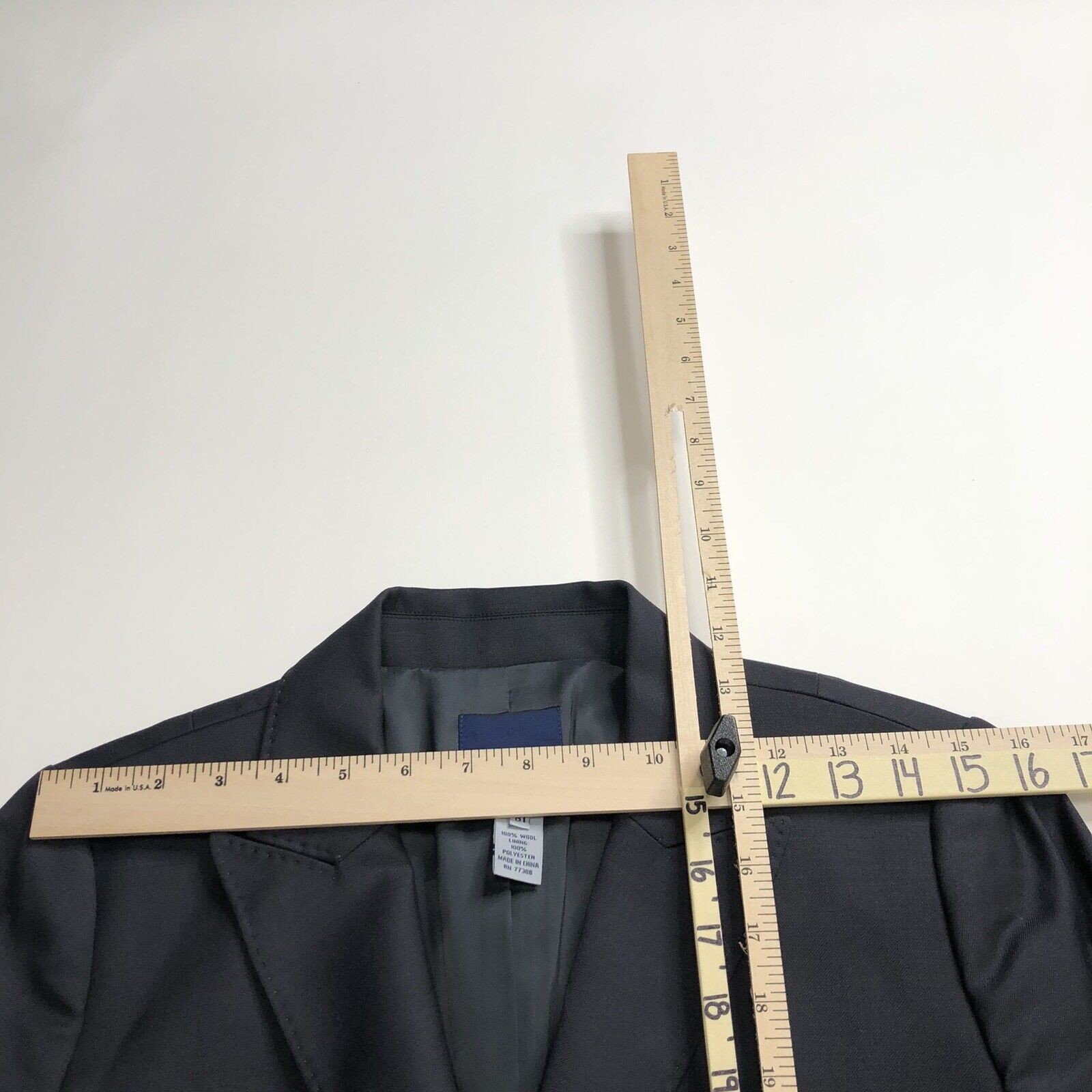 J.Crew Super 120’s 8T TALL Wool Two Button Business Career Blazer Jacket Gray