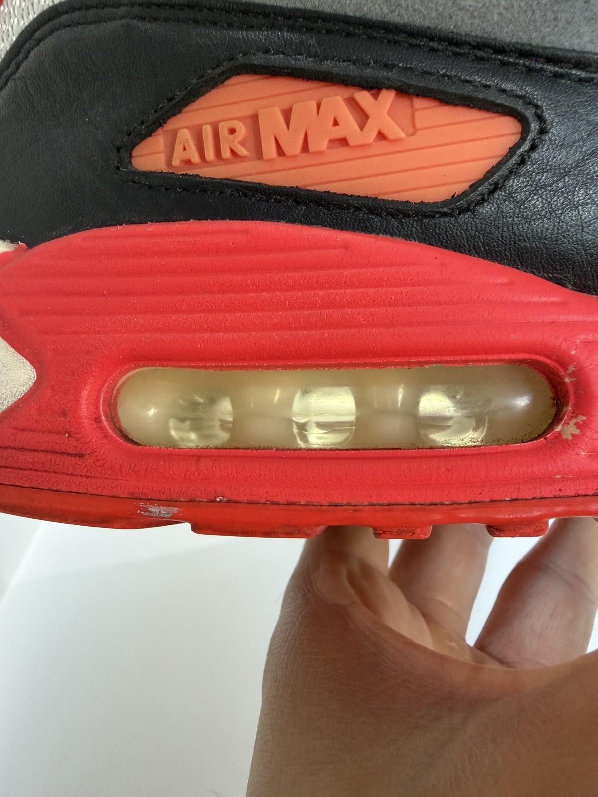 Nike Air Max 90 OG Infrared 2015 Size 9 OG Box Hang Tag Authentic