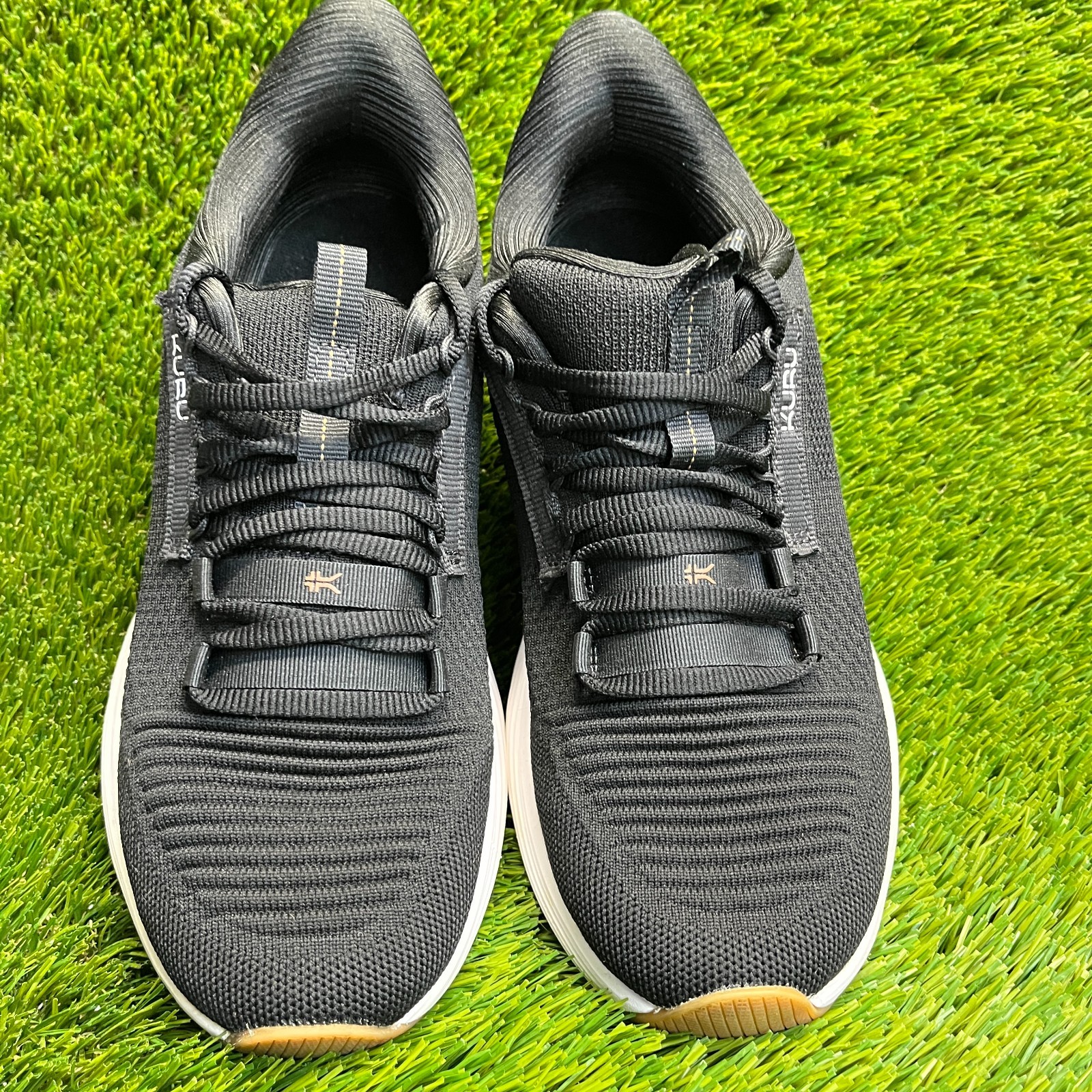 Kuru Atom 2 Womens Size 9 Black White Athletic Running Walking Shoes Sneakers