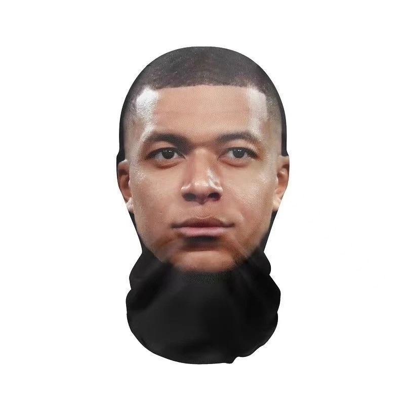 Cosplay Breathable sun-protection Mask Full Celebrity Rapper Face