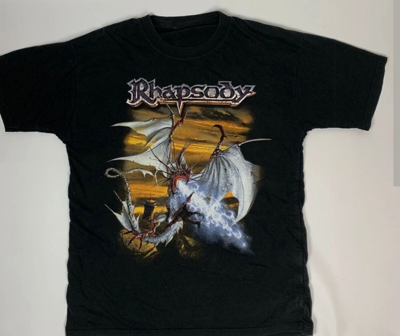 Band Rhapsody Power of the Dragonflame Shirt Cotton For Men Women