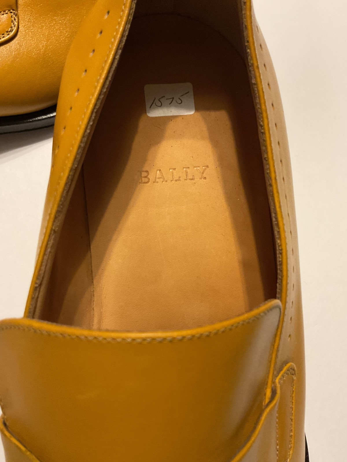 Mens BALLY “TORIEL” Brogue Leather LOAFERS – ITALY – 10 EU/11 US – Brand NEW