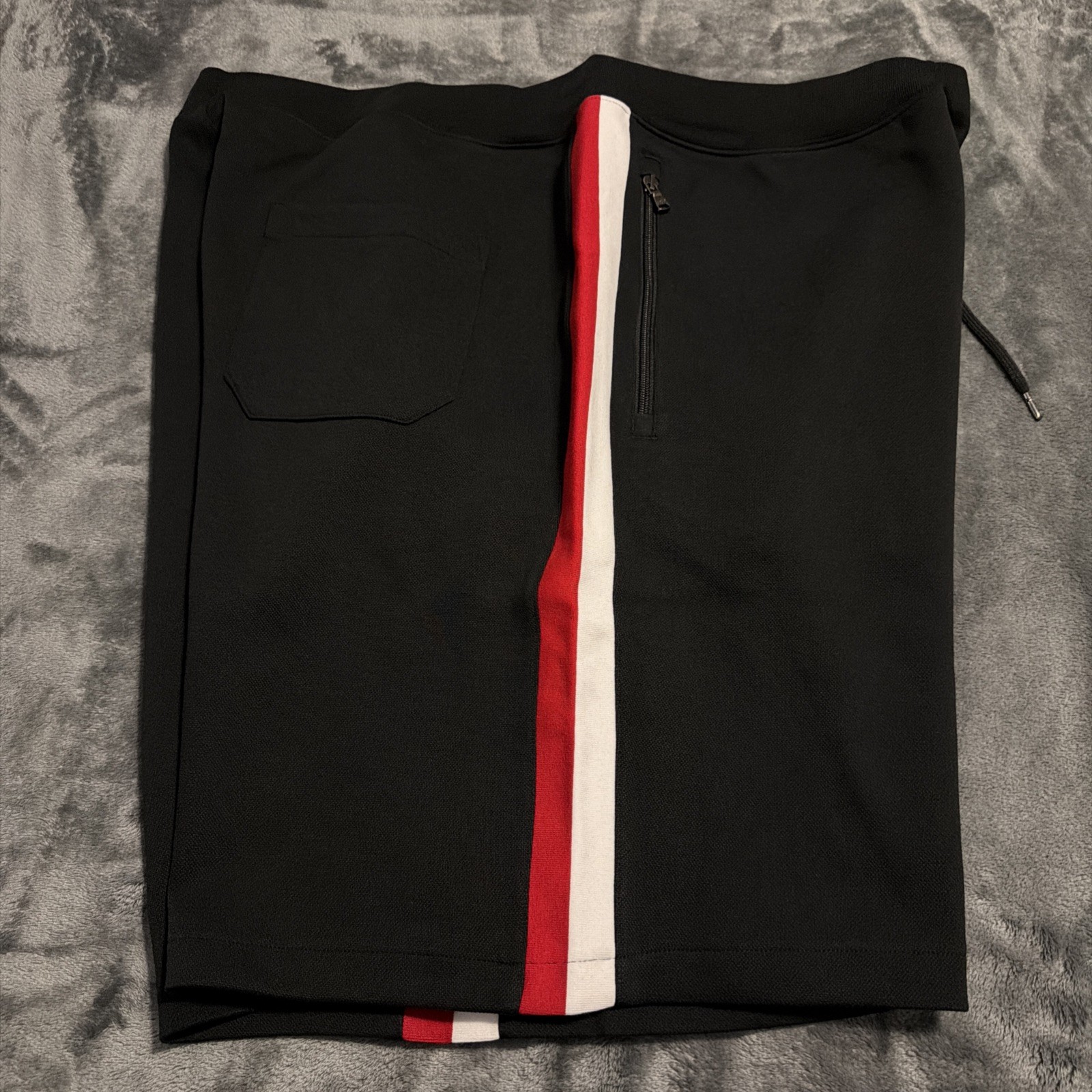 3XLT POLO RALPH LAUREN Men’s Black/red/white Shorts