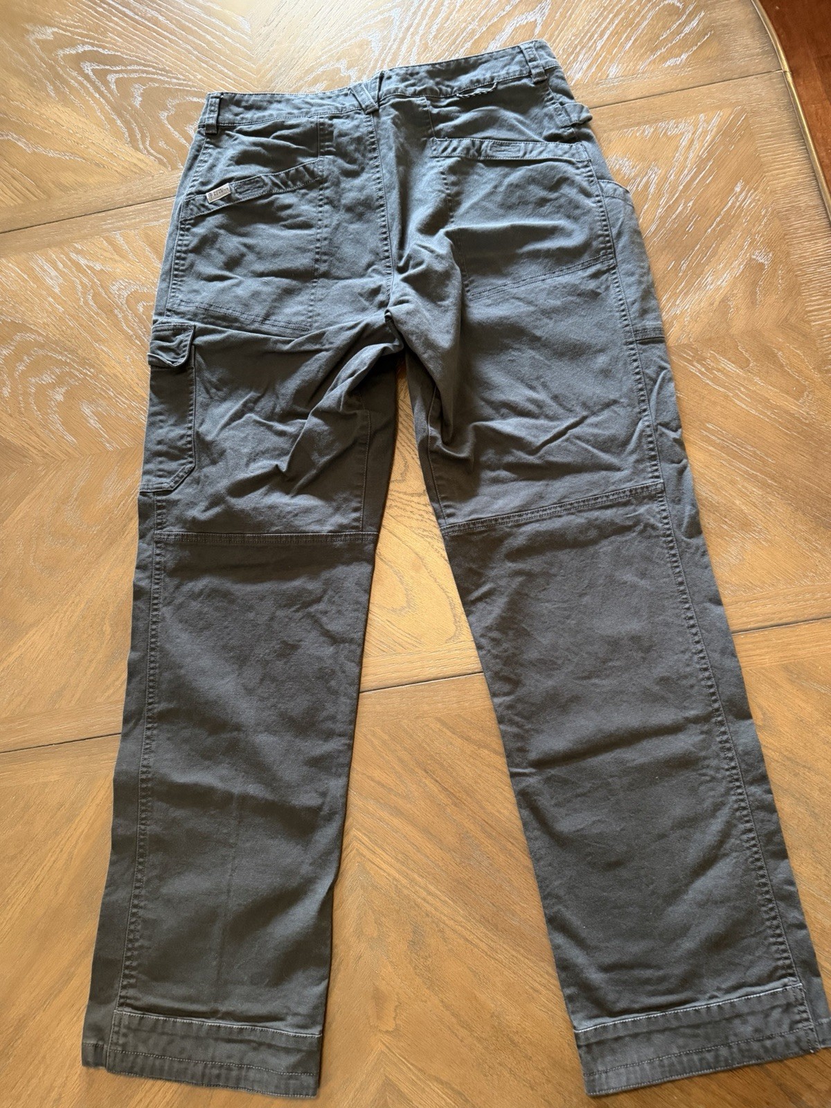Royal Robbins Enduro Canvas Utility Cargo Pants Men’s 34 Gray Straight Leg
