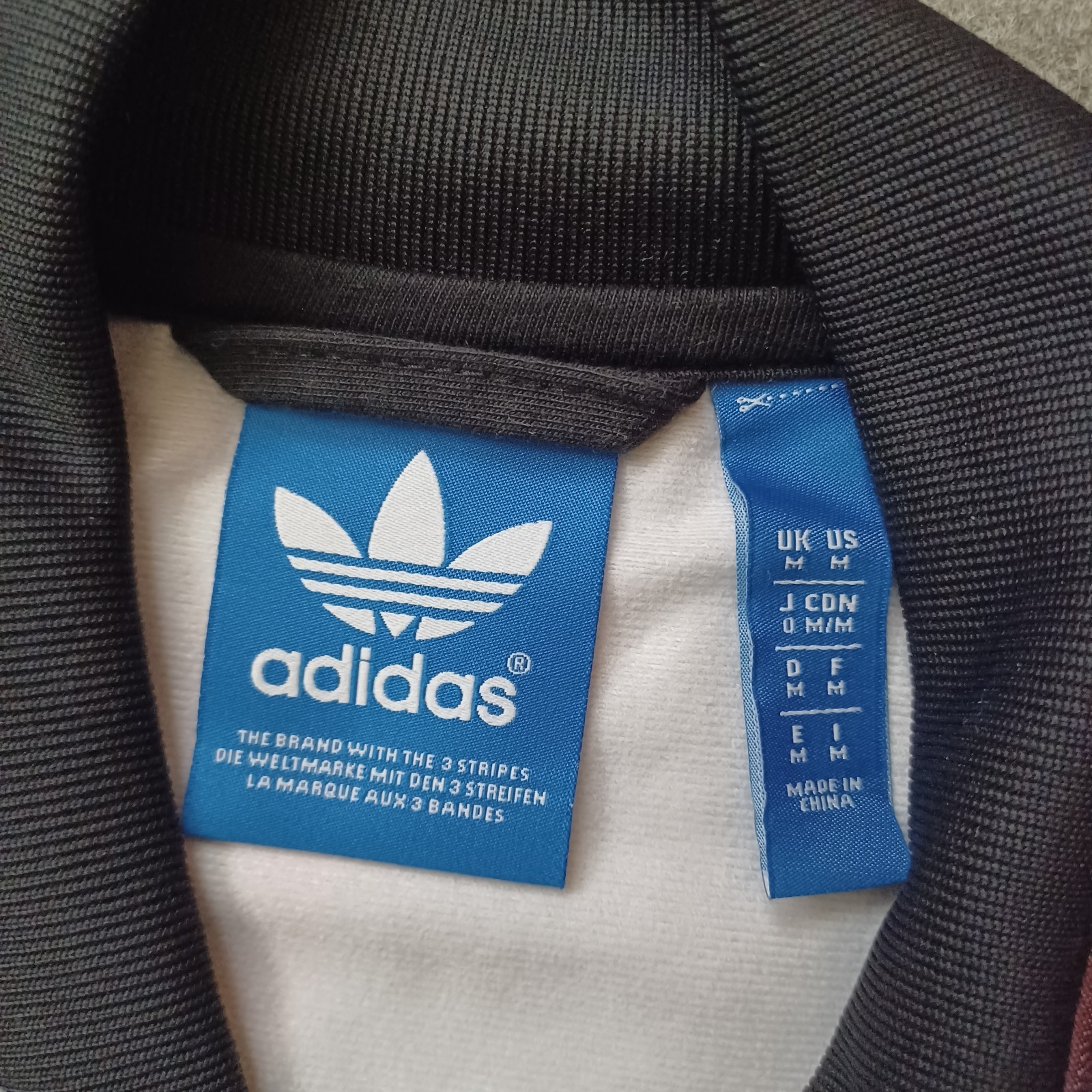 Adidas Originals Track Jacket Mens M Trefoil Firebird Beckenbauer #3 Der Kaiser