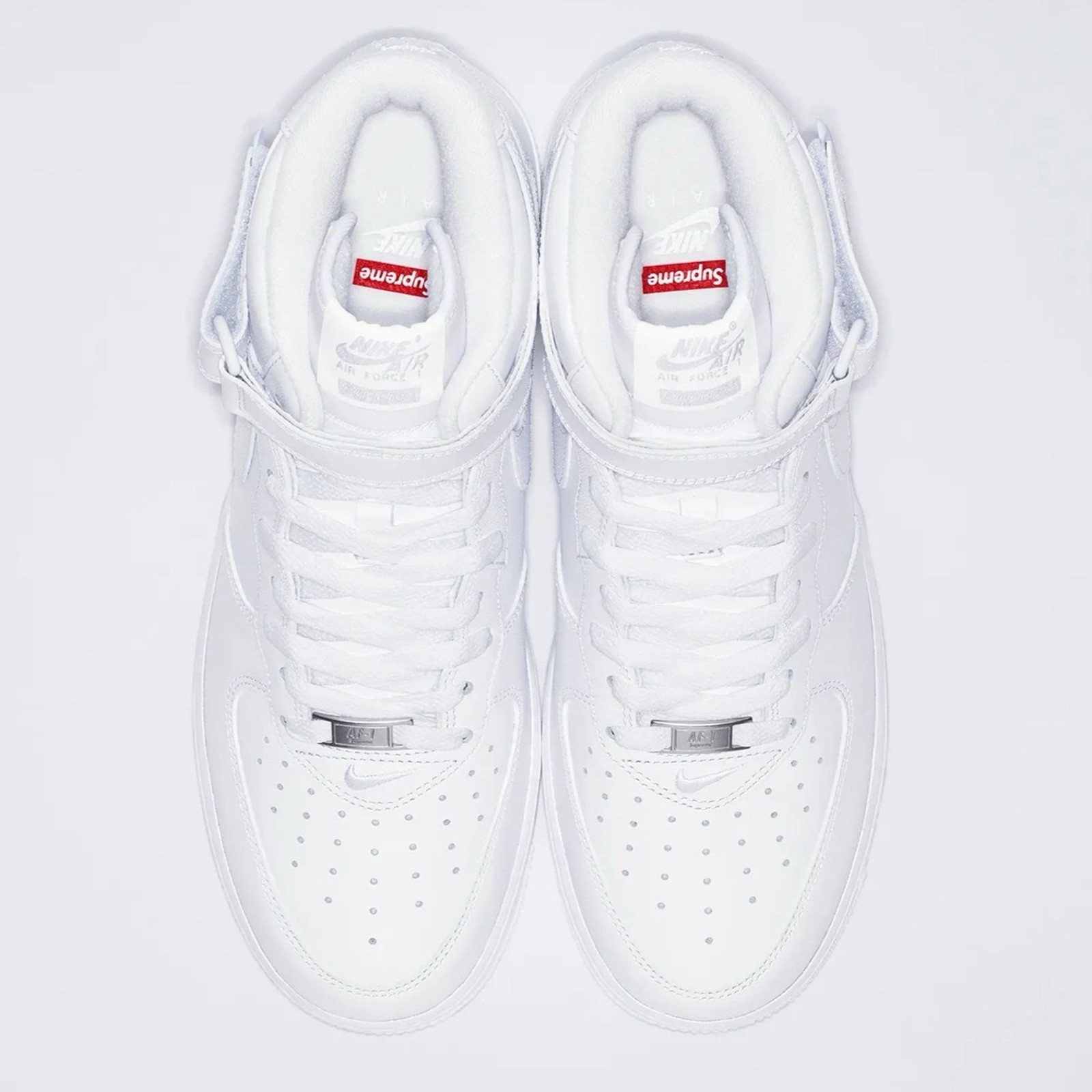 Supreme Nike Air Force 1 Mid SP White FZ8784 100