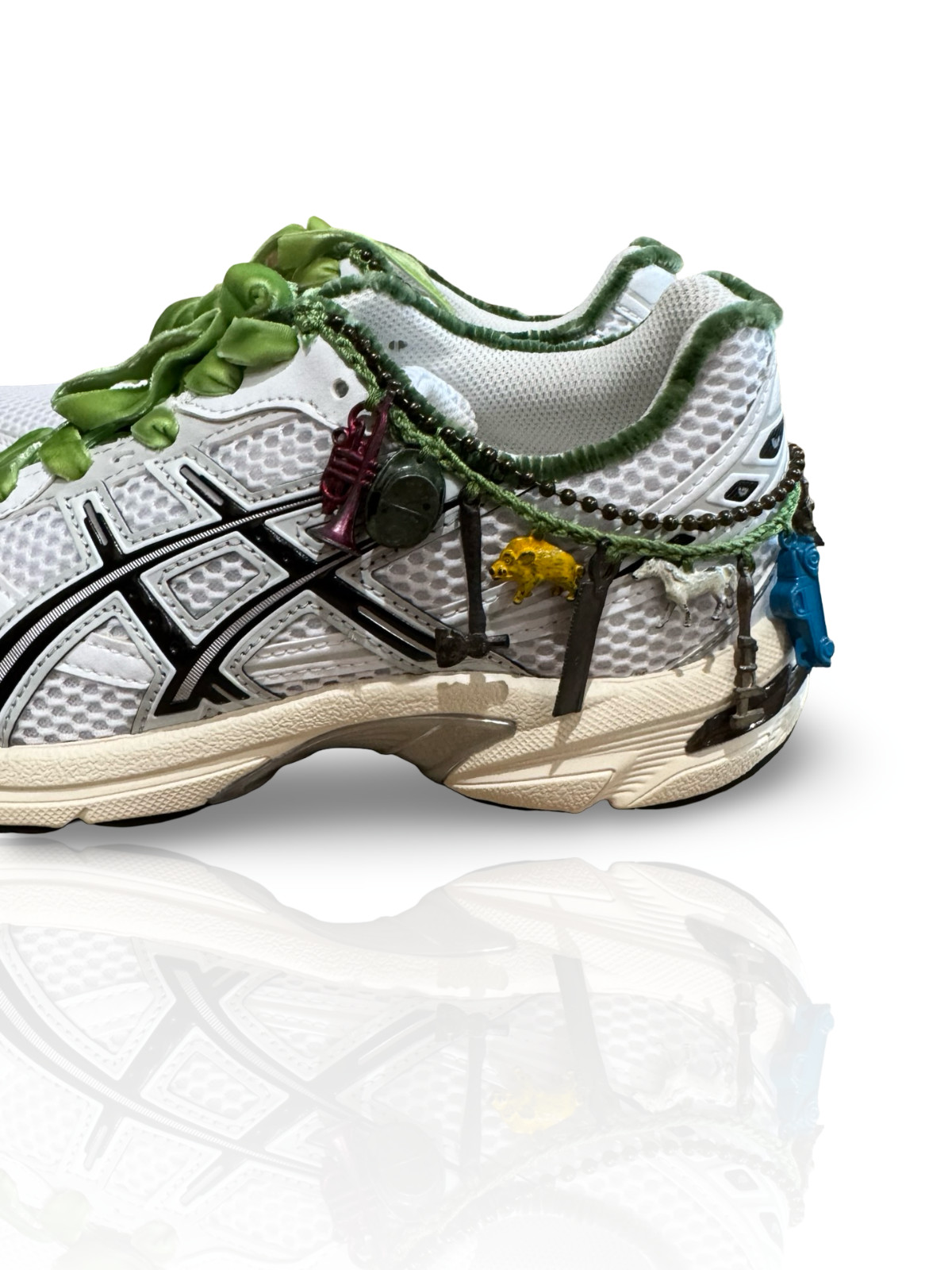 Sz 6 – Asics Gel-1130 White Cloud Grey Bentgablenits Edition 1201A256 118