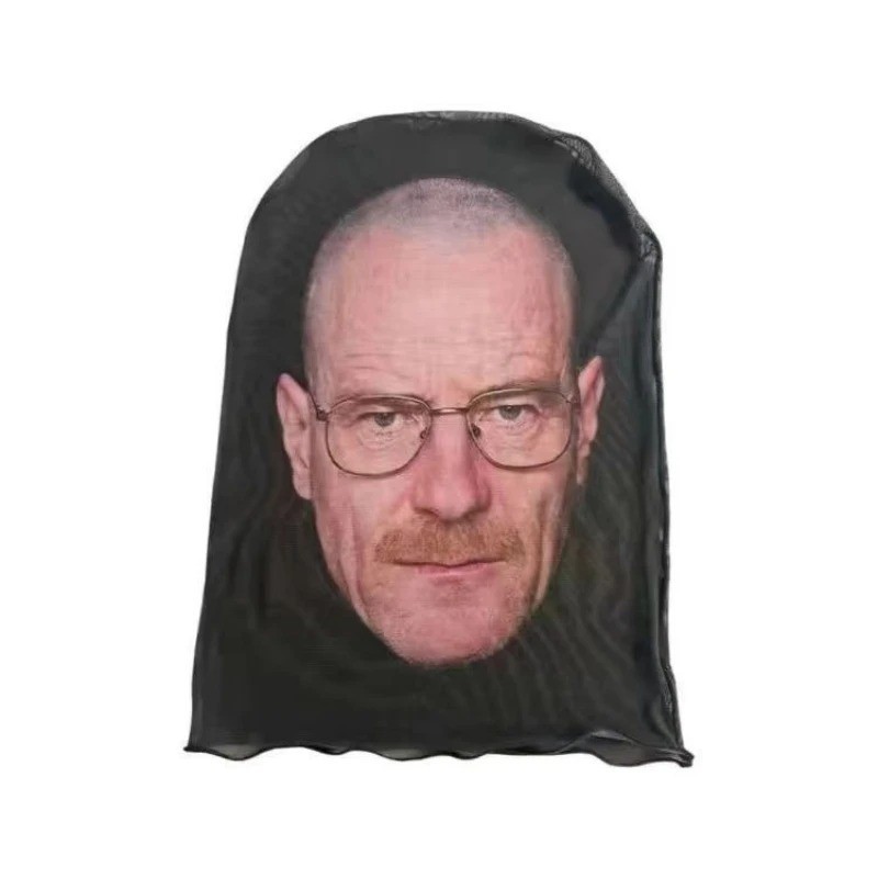 Cosplay Breathable sun-protection Mask Full Celebrity Rapper Face