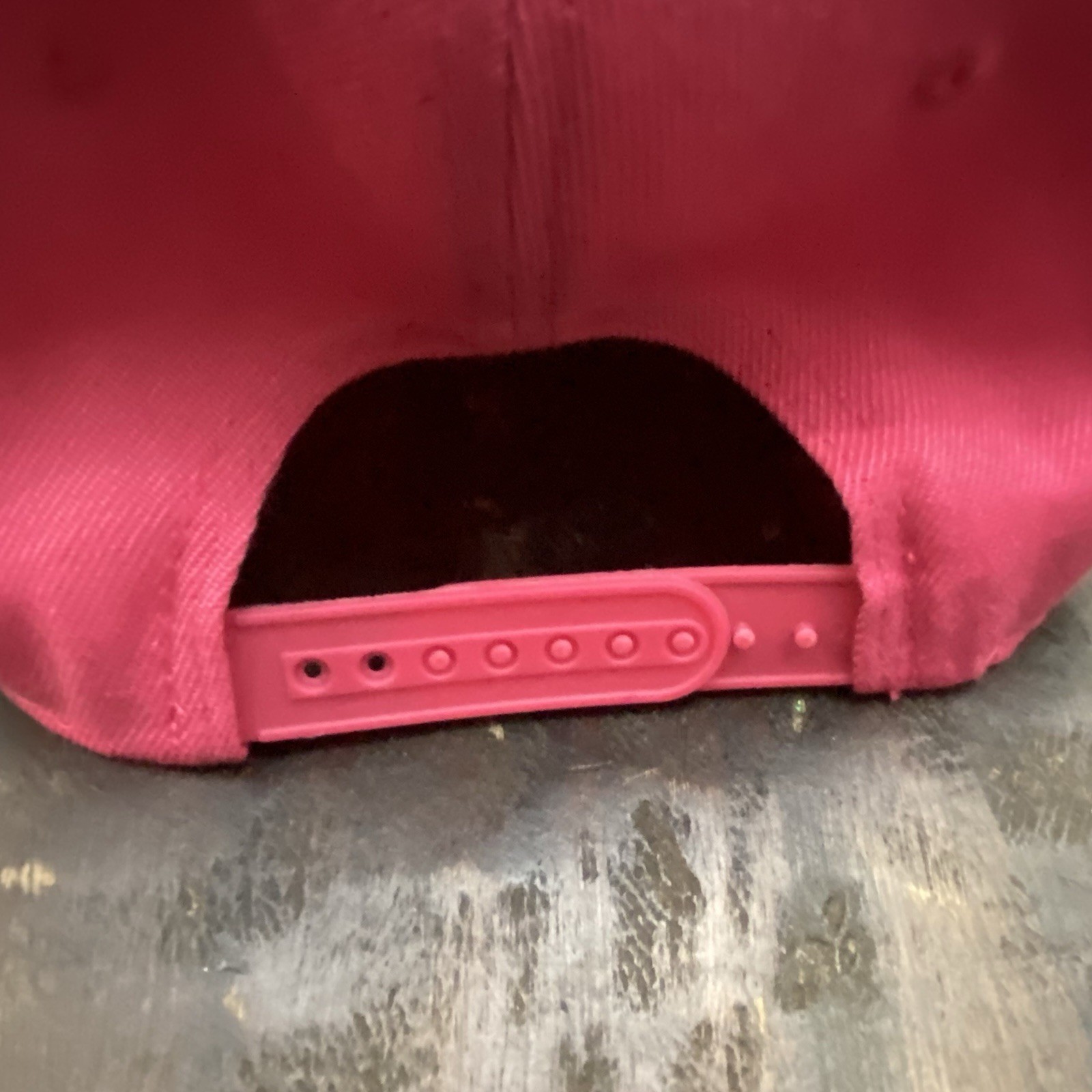 ☄️KIPA Pink Adjustable Snapback Hat Solid Unisex Adults One Size Jumpman Logo🔥