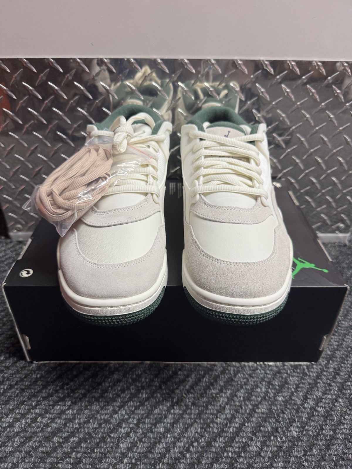 🔥 Nike Air Jordan 4 RM ‘Light Cream Midnight Green’ FQ7939 105 Men’s Size 13