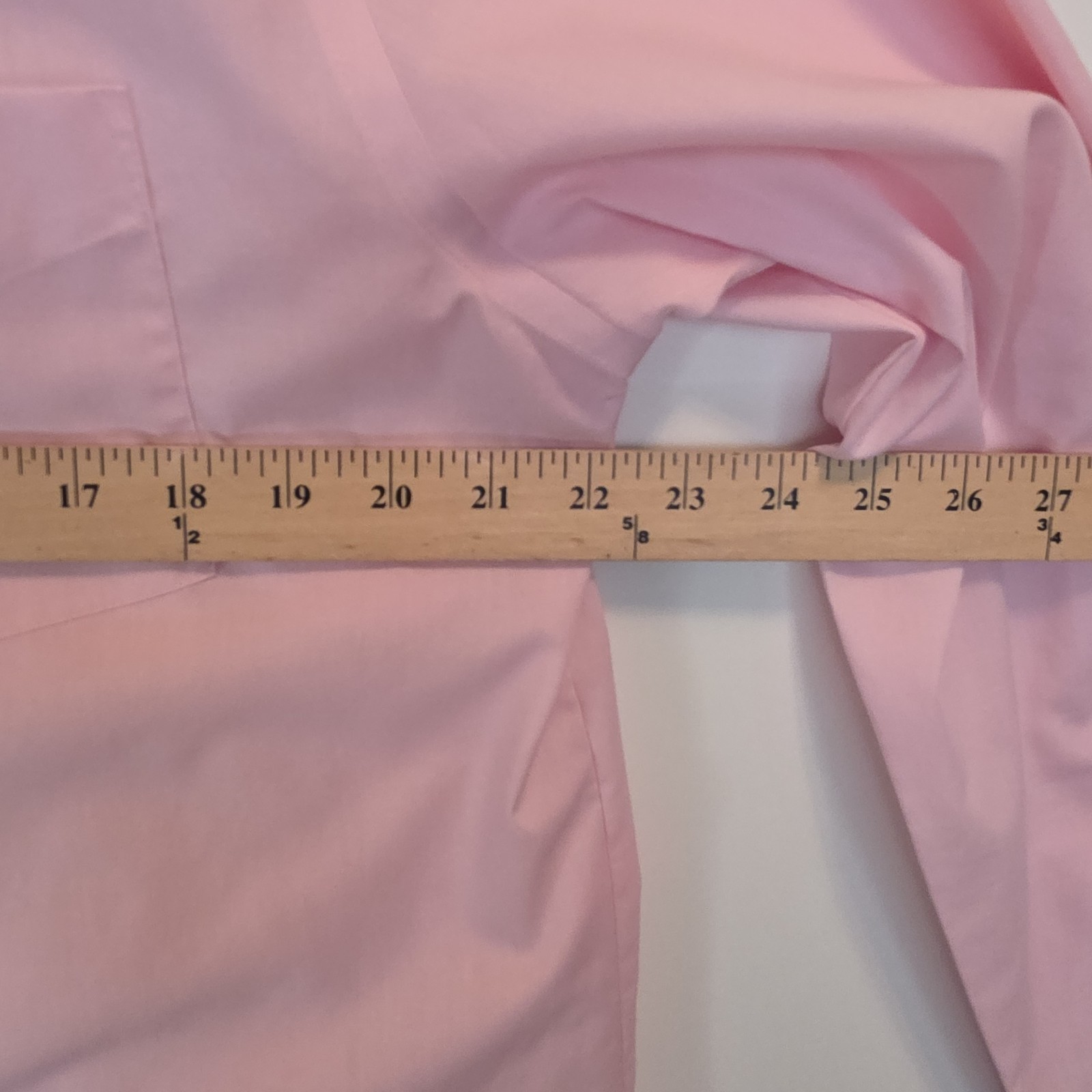 Stafford Easy Care Broadcloth Shirt Pink Regular Fit Office Mens 16.5-34/35