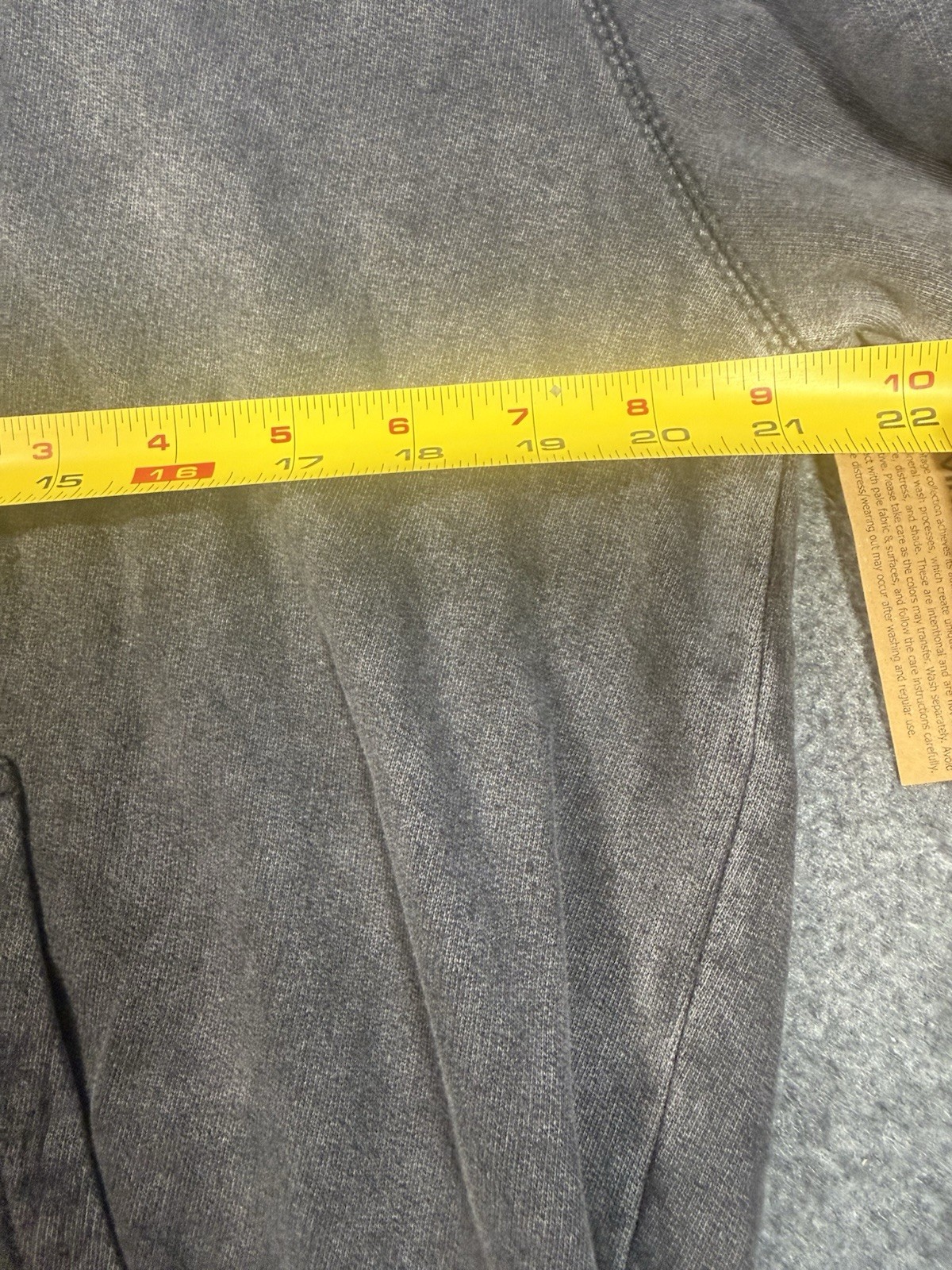 TinyTAN Vintage Wash Pullover Hoodie Medium