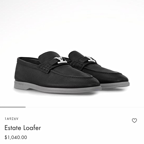 Louis Vuitton Estate Loafer Men’s 10. * WORN ONCE* Original Box
