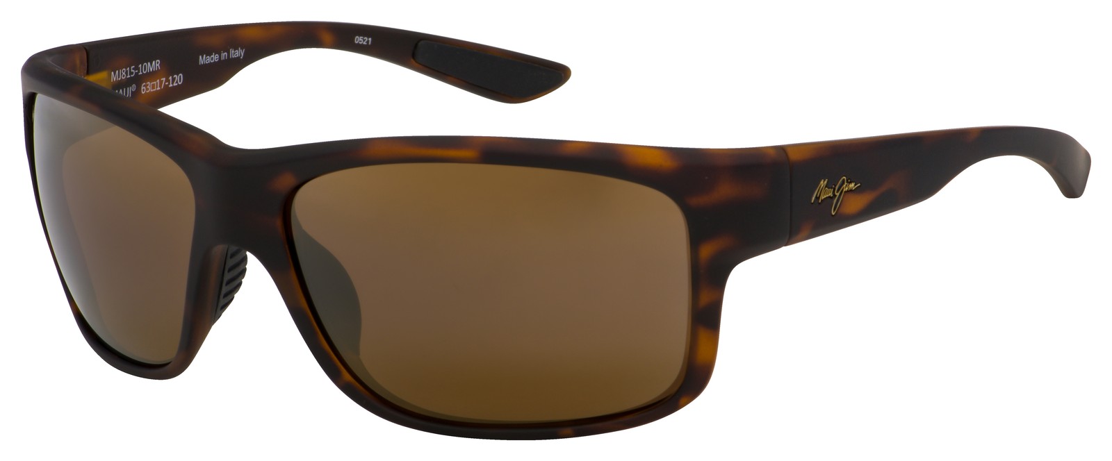 Maui Jim Men’s Southern Cross 63mm Dark Tortoise Polarized Sunglasses H815-10MR