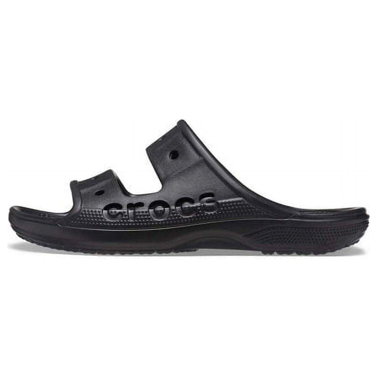 Crocs Sandals MEN Size Us M11 Black Baya Slide –EBZ2–