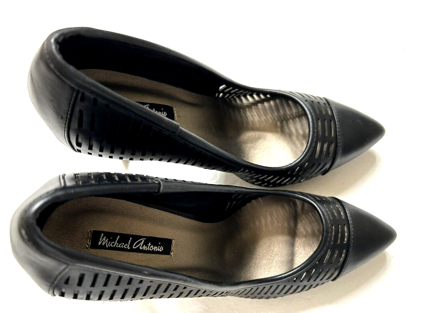 Michael Antonio 4 3/4″ High Size 10 Black Manmade NWOB Women’s Heels