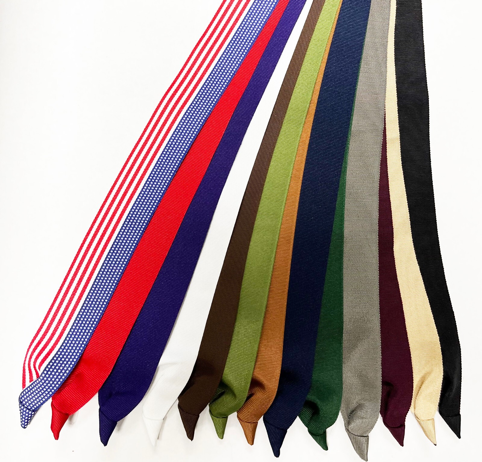 Hat Bands -“Grosgrain Ribbon Hat Bands” with 2-End Hooks – Final Sale