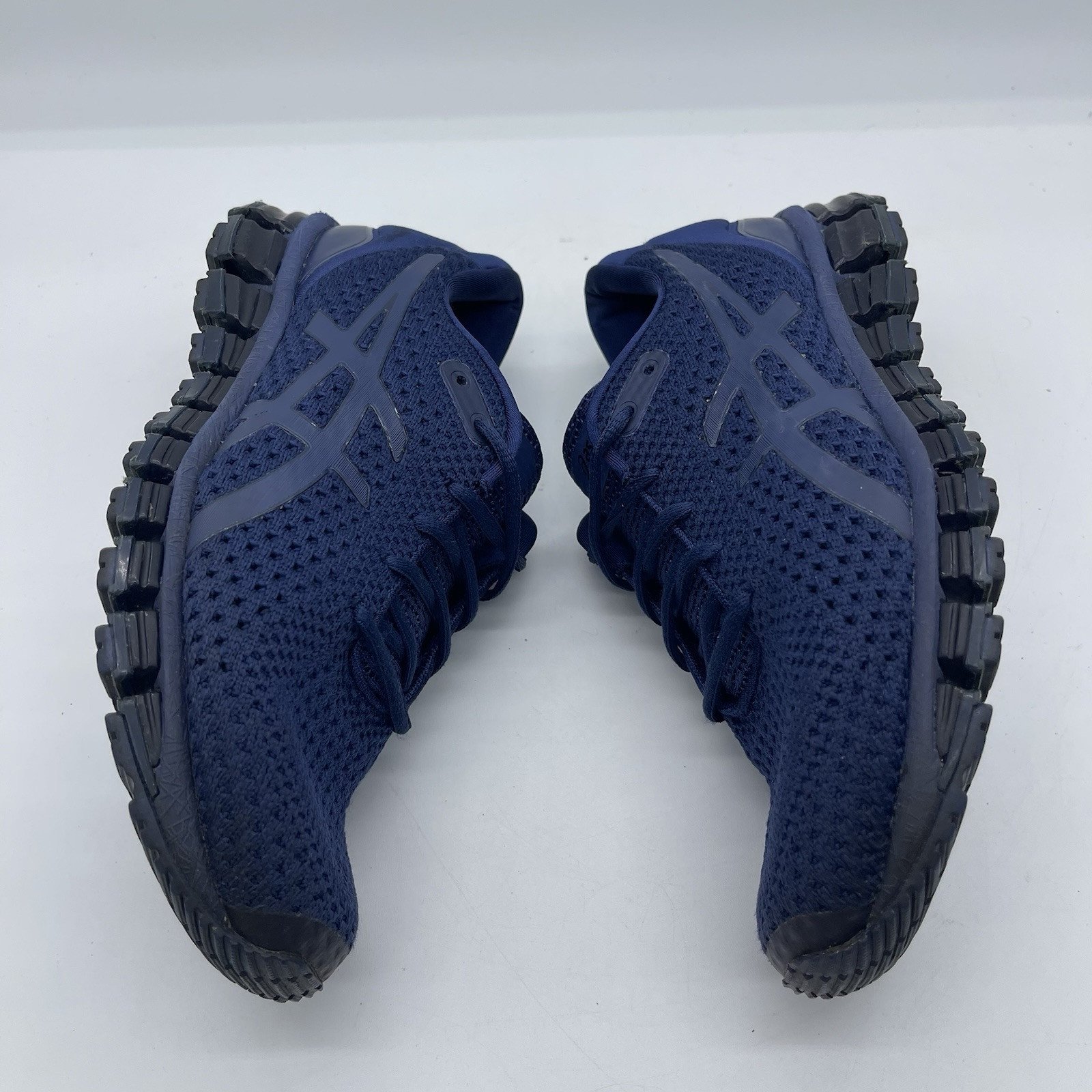 ASICS Gel Quantum 360 Knit Men’s Size 7 Running Shoes T840N Navy Blue Sneakers