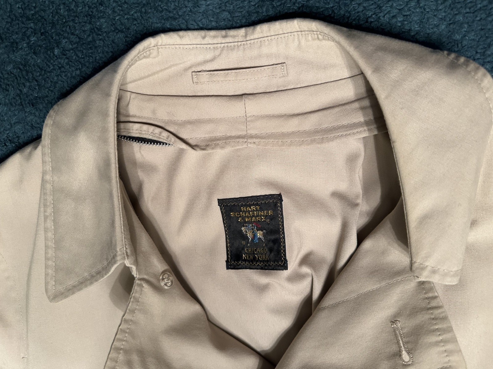 Hart Schaffner & Marx overcoat without lining size 44L