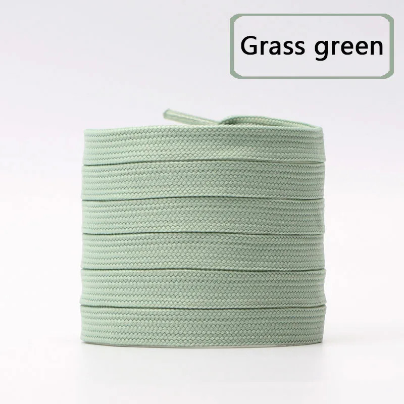 1Pair/3Pair New 0.8cm Wide Flat Durable Shoelace Suitable for A Variety of Shoes