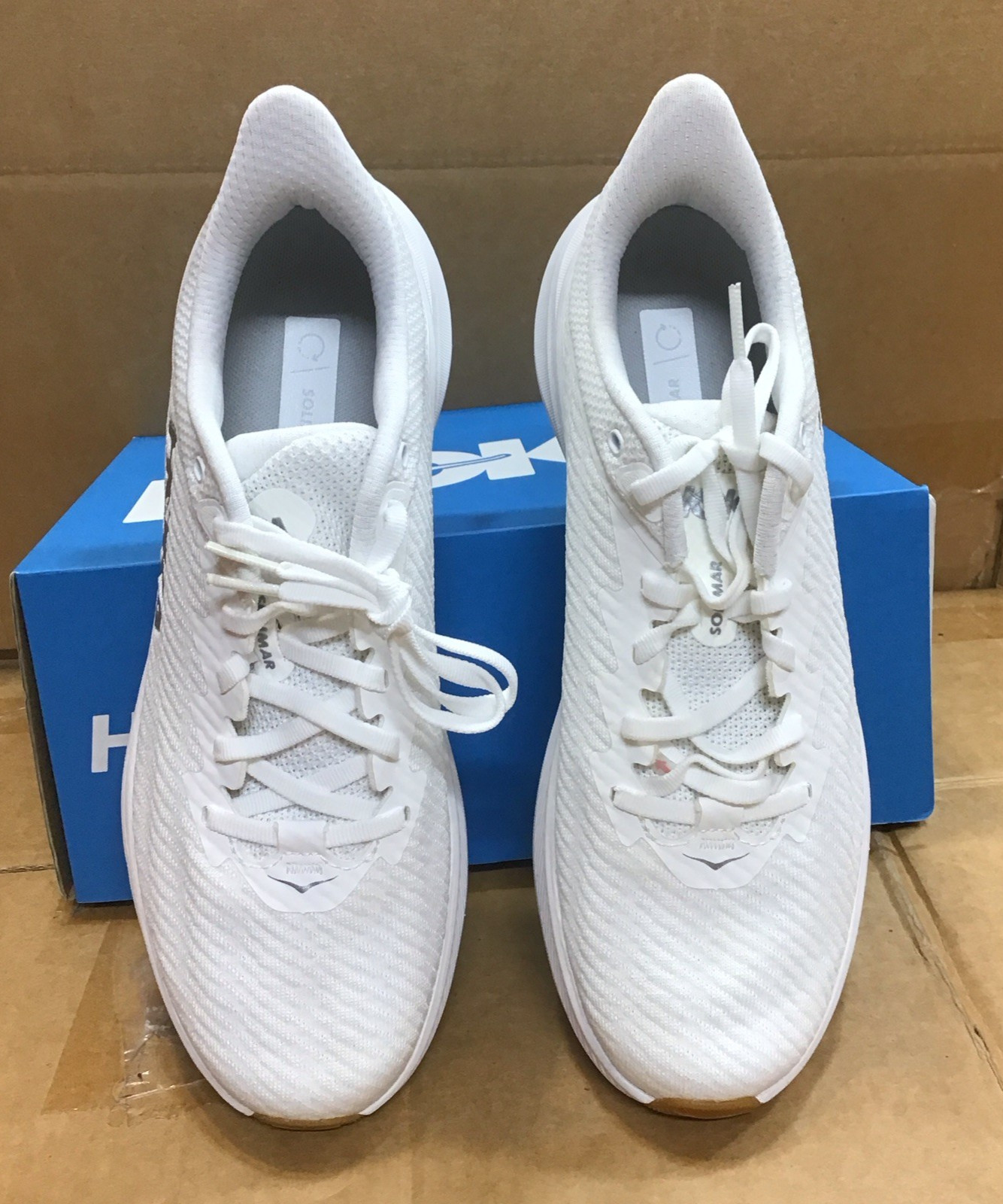 Hoka One One Solimar 1123074 WWH White Running Shoes Mens