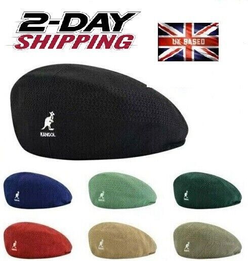 Kangol Breathable Beret Hat Summer Newsboy Woven Casual Men Women Mesh Flat Cap
