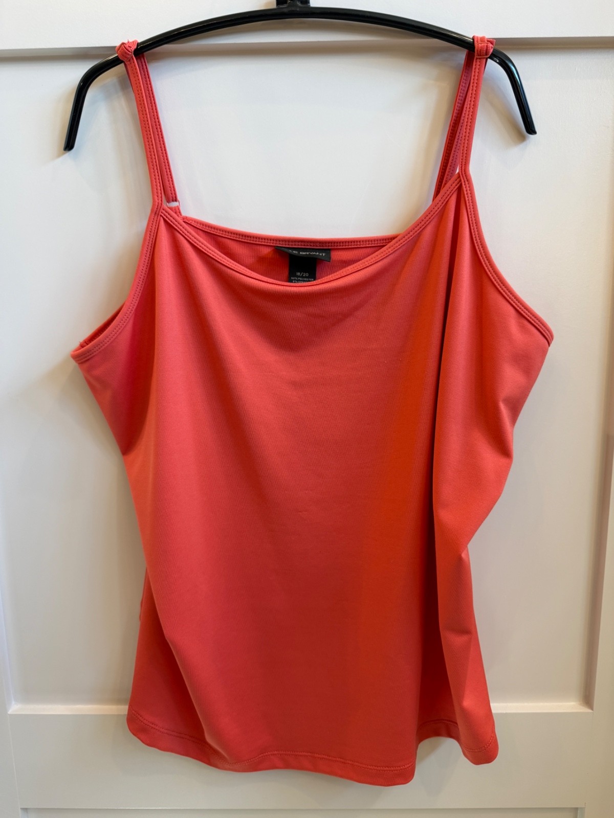 Lane Bryant Coral Cami Size 18 / 20 92% Nylon / 8% Spandex