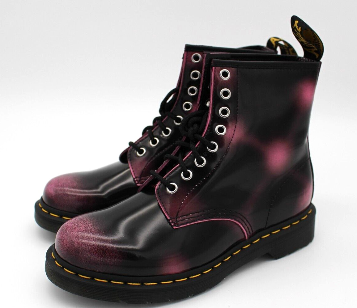 Dr. Martens 1460 8 Eye Boot Womens Pink Arcadia Doc Martens – Size 8