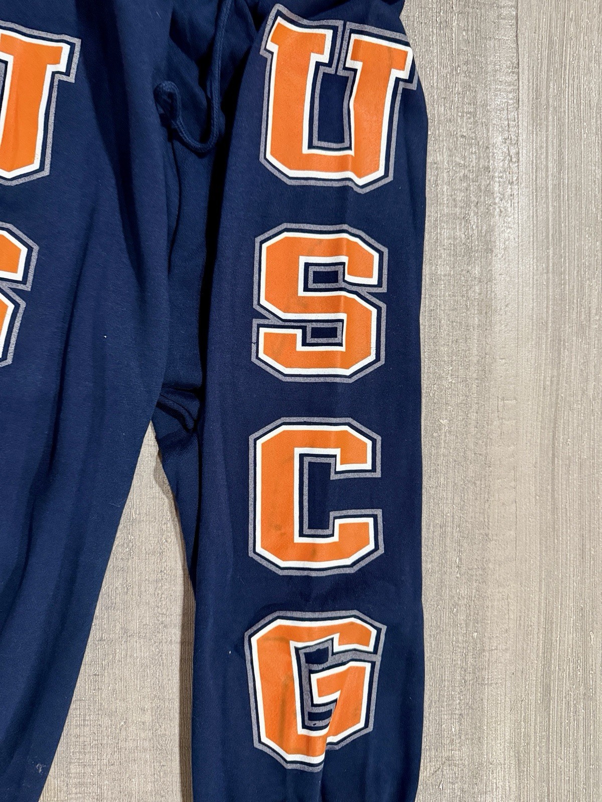 UNITED STATES COAST GUARD “USCG” Blue Sweatpants Sz L / Large – NWT – MV Sport