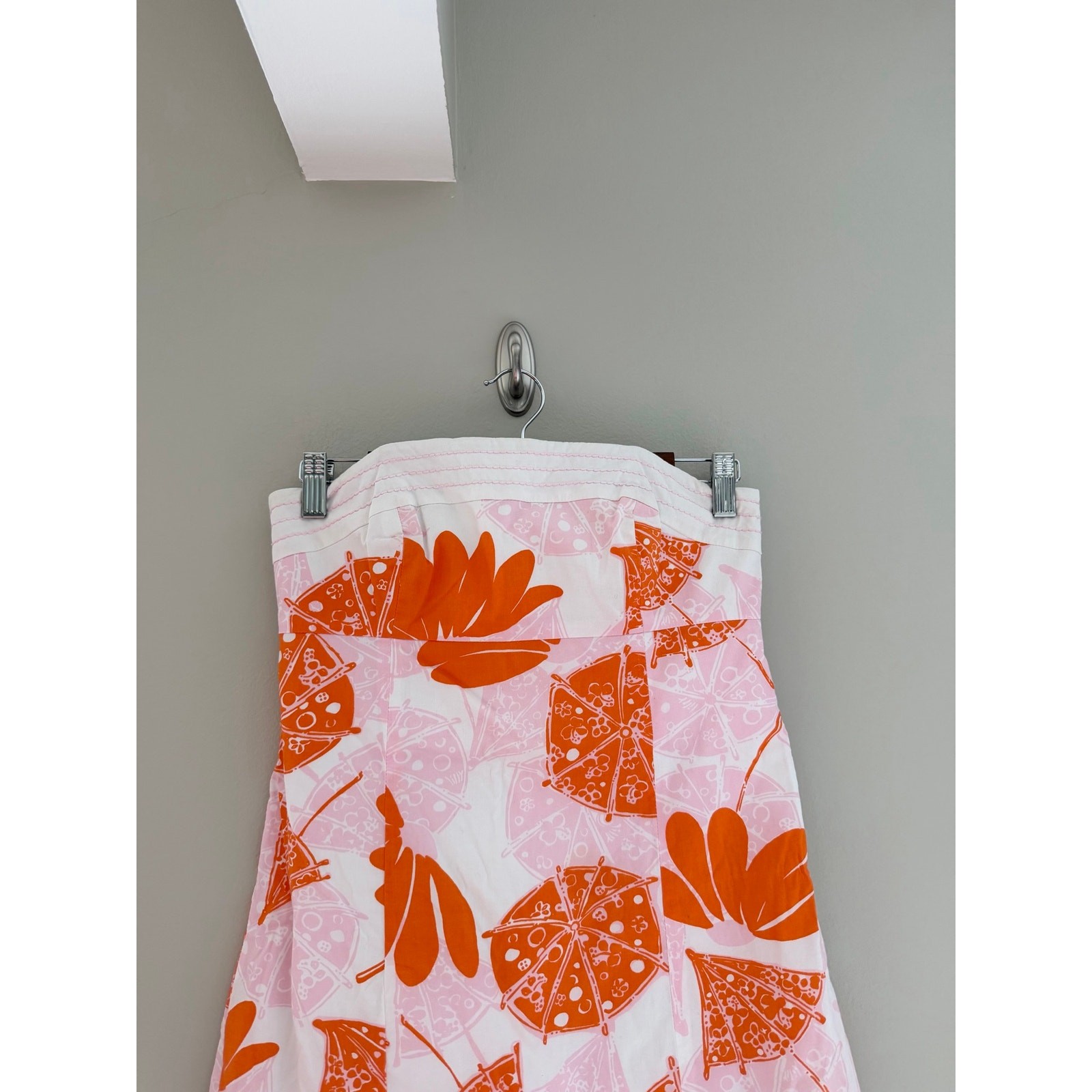 LILLY PULITZER “Bowen” Lilly’s Pink and Orange Print Dress Size Women’s 0