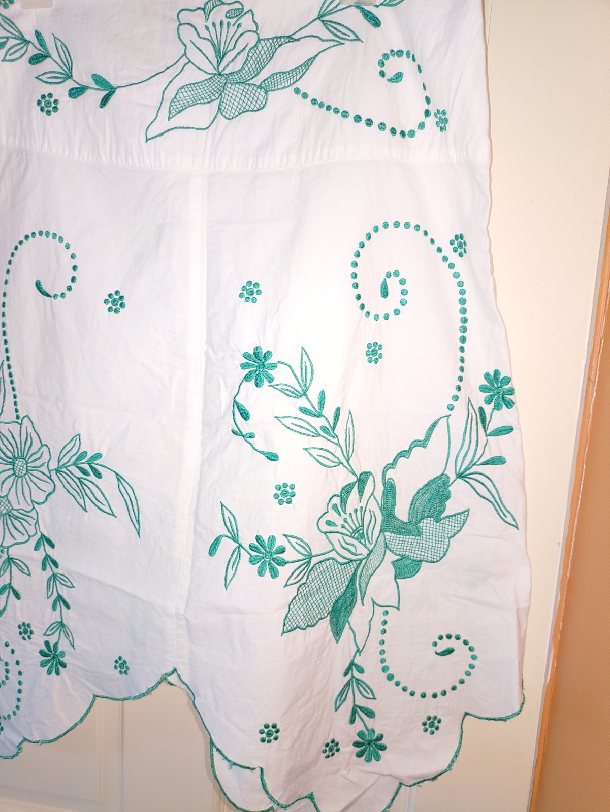 Vintage Rampage Clothing Company Embroidery Skirt Floral Pattern Women’s Sz 11