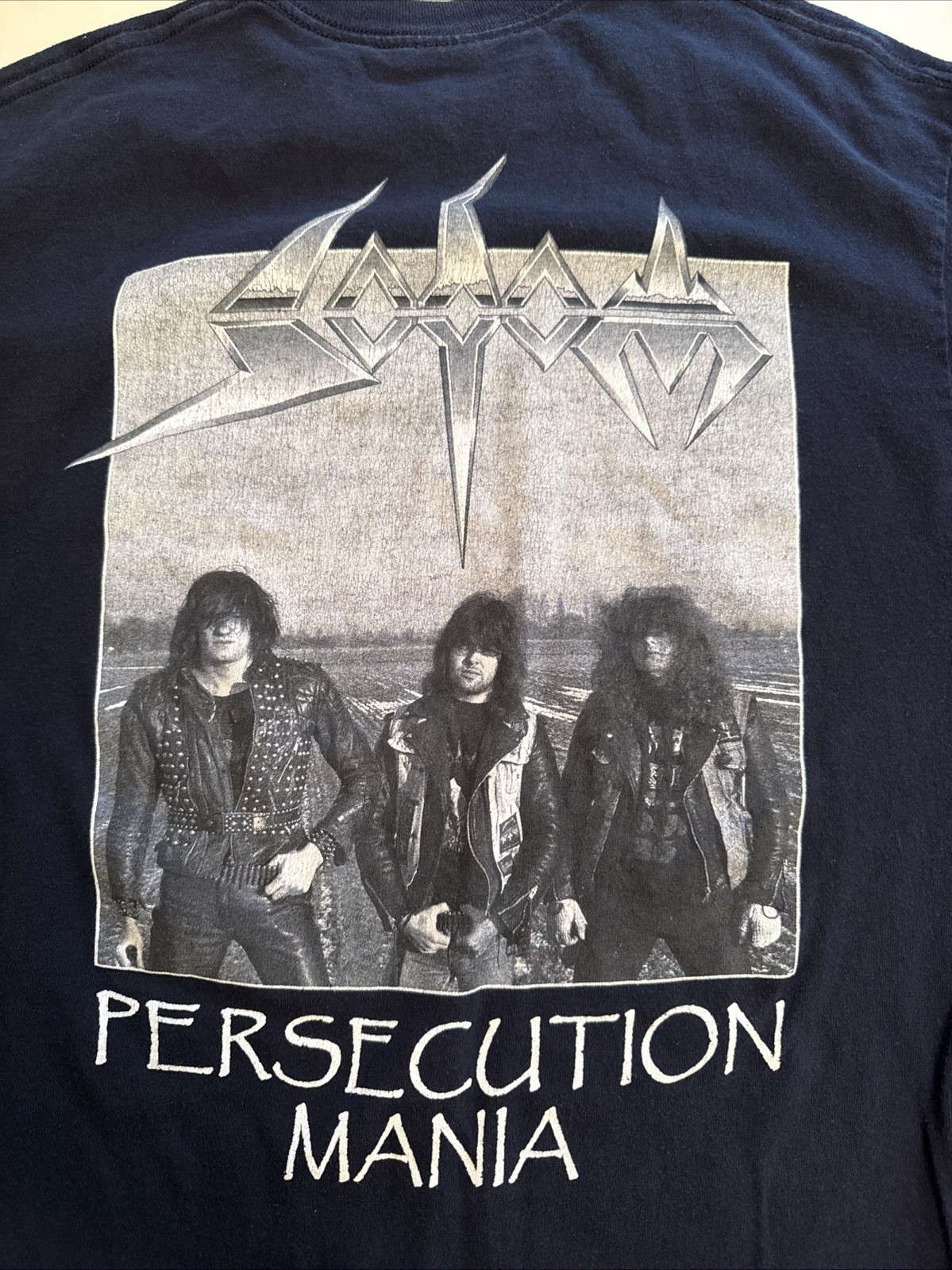 Official Vintage Sodom Persecution Mania M Medium Tee Shirt German Thrash