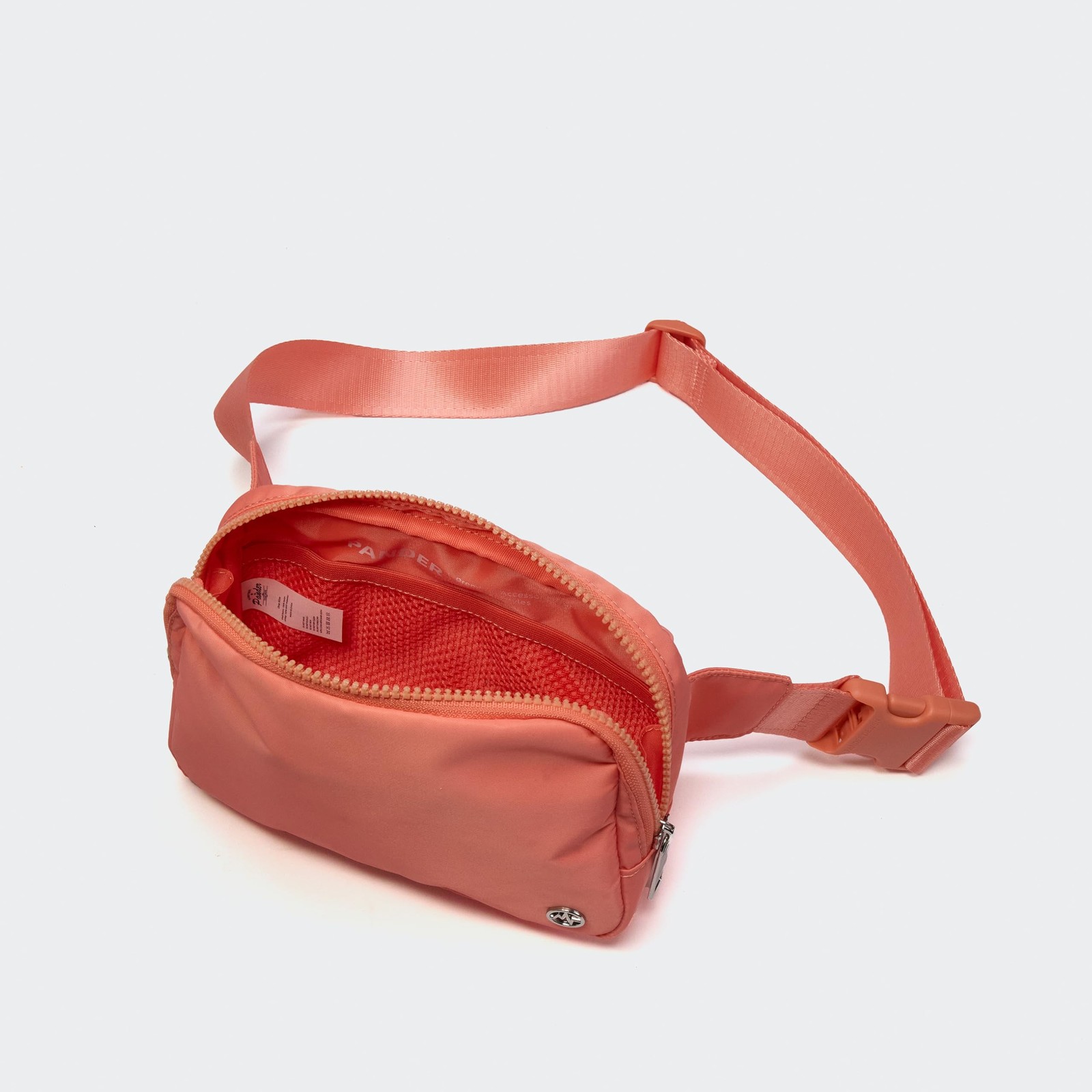 Pander Belt Bag 21cm x 5.7cm x 14.6cm (8.3″ x 2.2″ x 5.7″), 2L, Dark Salmon