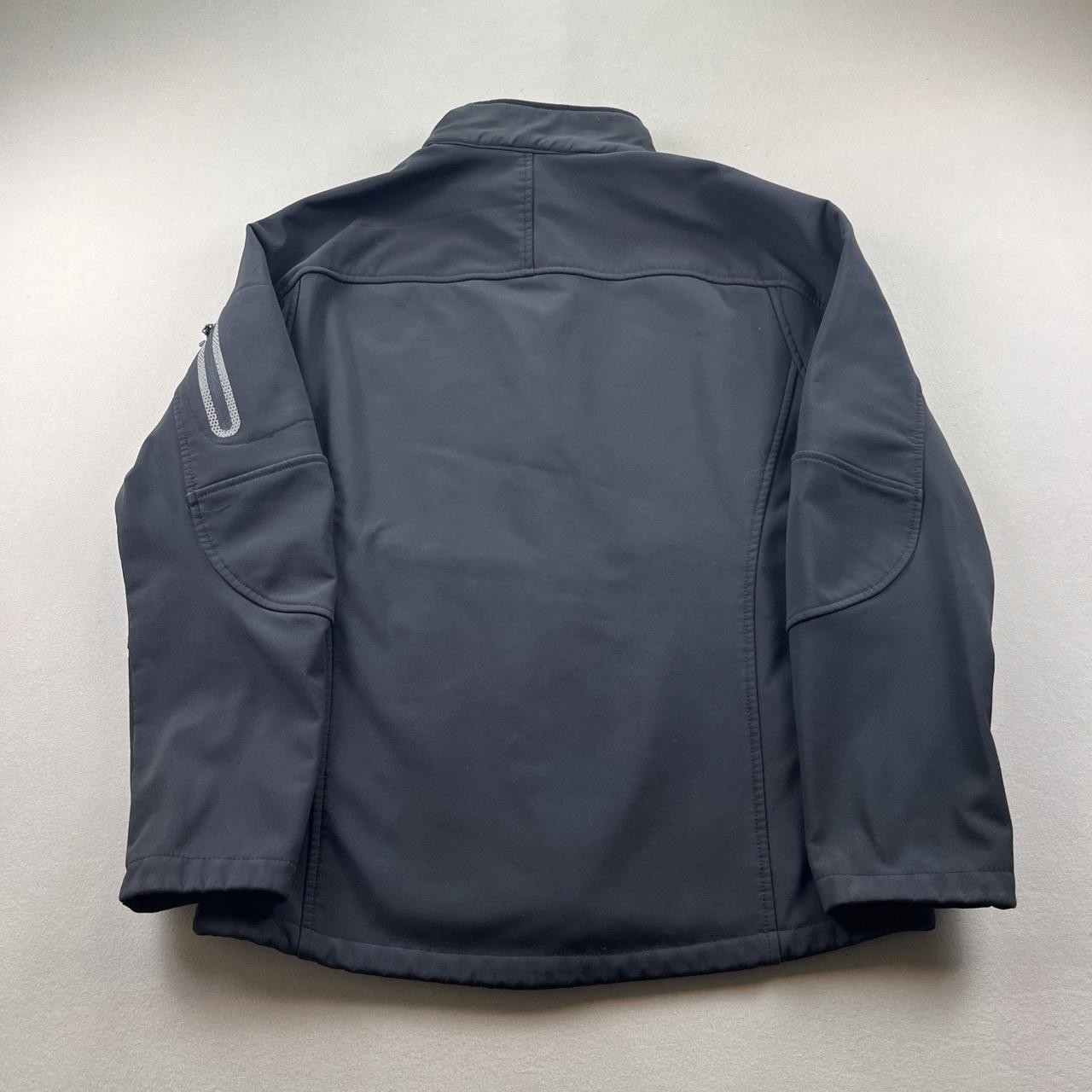 Acura Jacket Mens Small Black Softshell Oakland Cars Employee Fleece Lined Zip