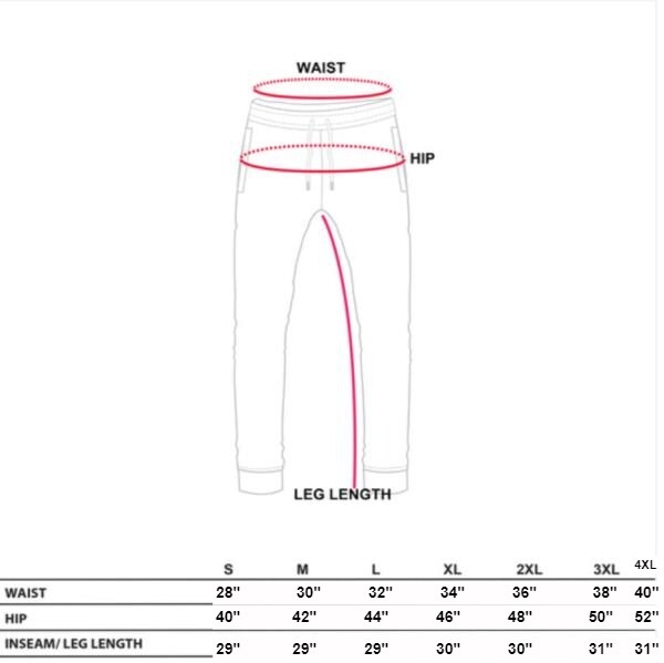 Men’s Fleece Lined Slim Fit Casual Tech Jogger Sweatpants W Zipper Pockets S-3XL