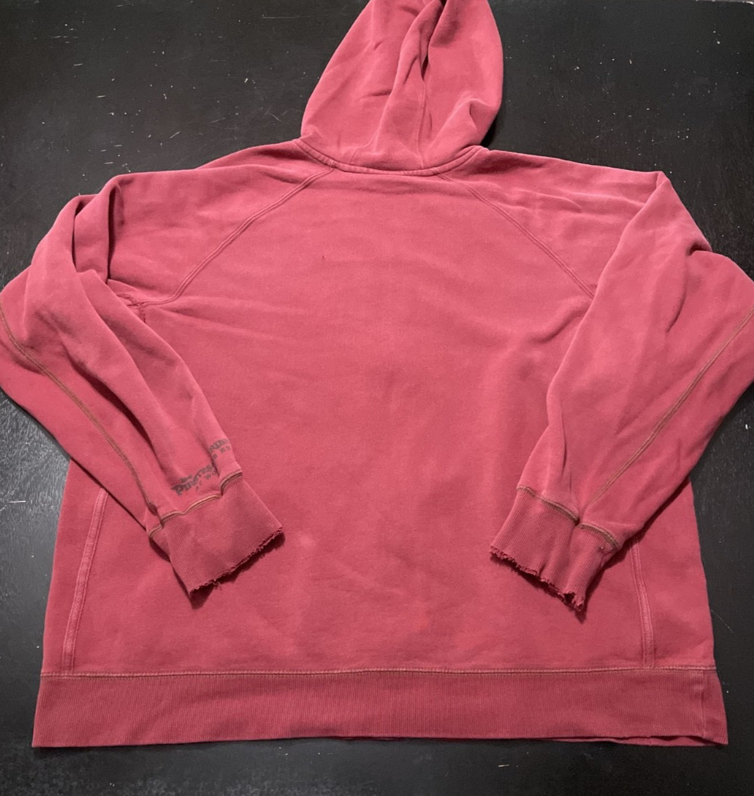 Disney Store Y2K Style Pirates of the Caribbean Skull Zip Hoodie, Maroon, XXL