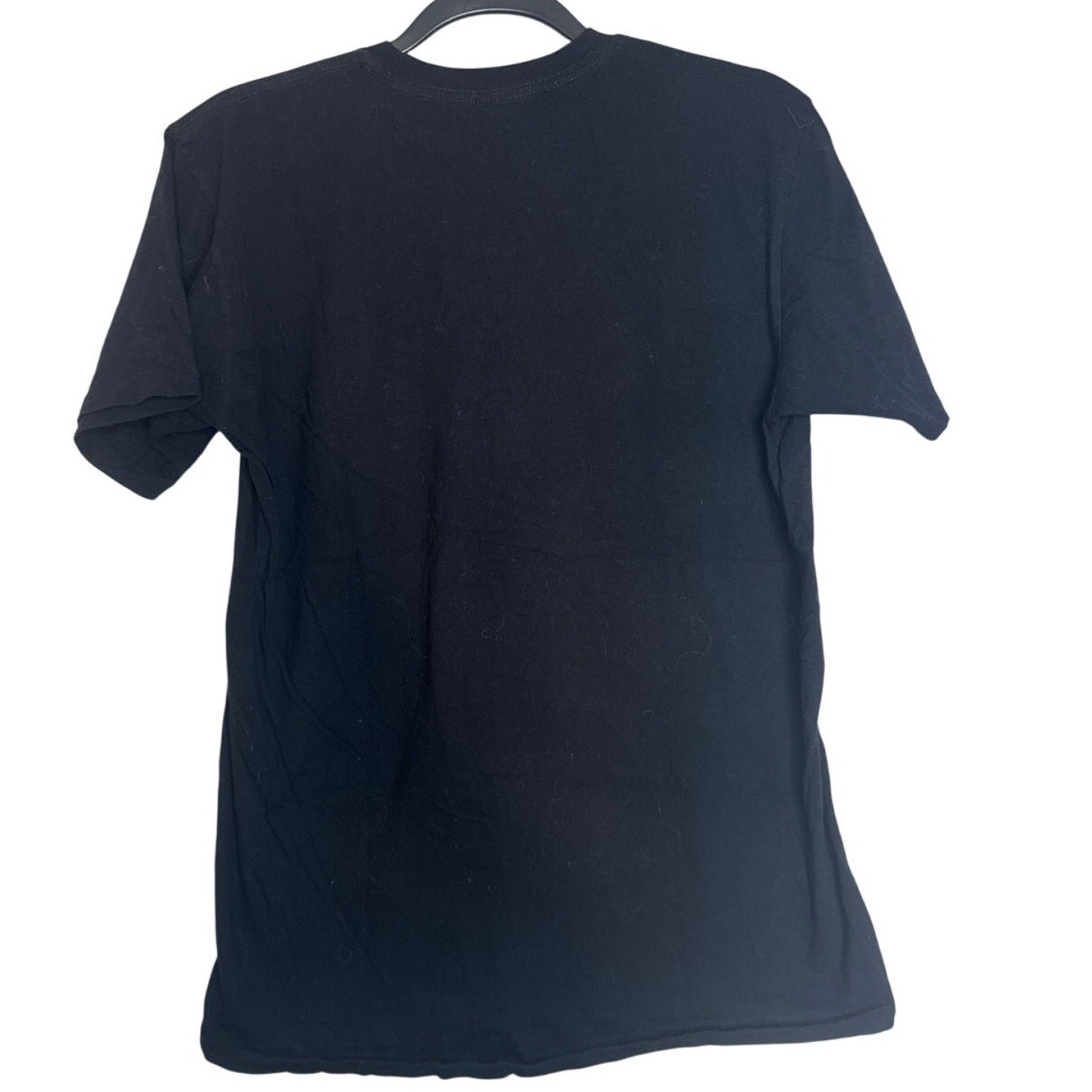 Queen Official Merch Women’s Medium Black Short Sleeve Repeat Logo T-Shirt