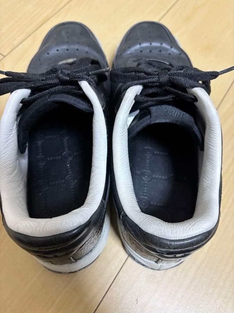 NIKE Air Force 1 Low Supreme 07 QK Black Limited Edition Men US 9 Rare Sneaker