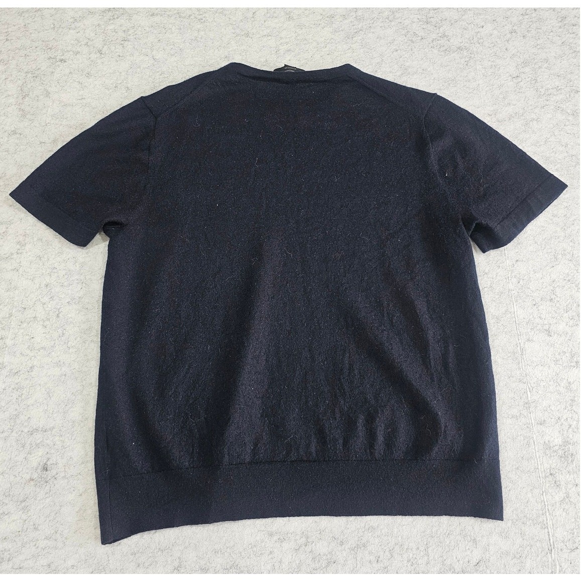Vince Featherweight Merino 90% Merino Wool 10% Cashmere Short-Sleeve Sweater
