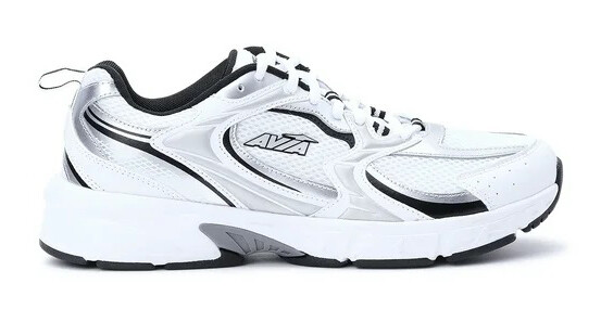 Avia Men’s 5000 Performance Walking Sneakers Lightweight Breathable White Shoes