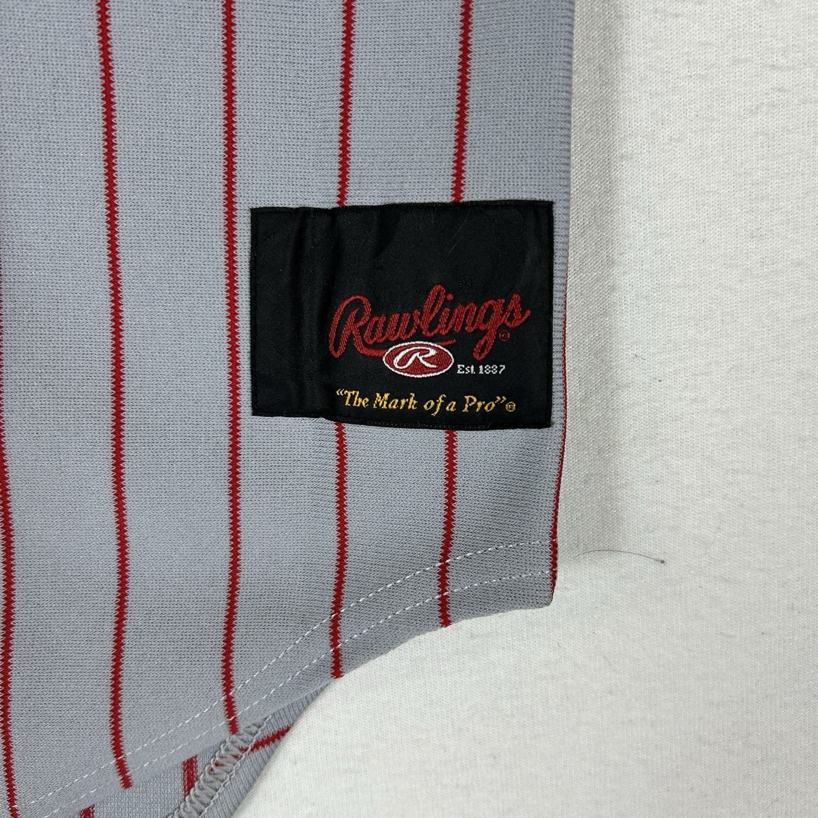 Rawlings NEW Pinstripe Baseball Sleeveless Jersey Vintage Men’s Adult Medium NWT