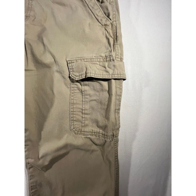 Wrangler ATG Cargo Pants Mens 32×30 Khaki Tan Excellent Stretch Utility Outdoor