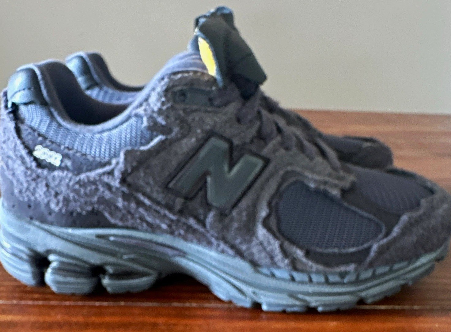 New Balance 2002R Protection Pack Phantom Low Top Suede Lace Up M2002RDB