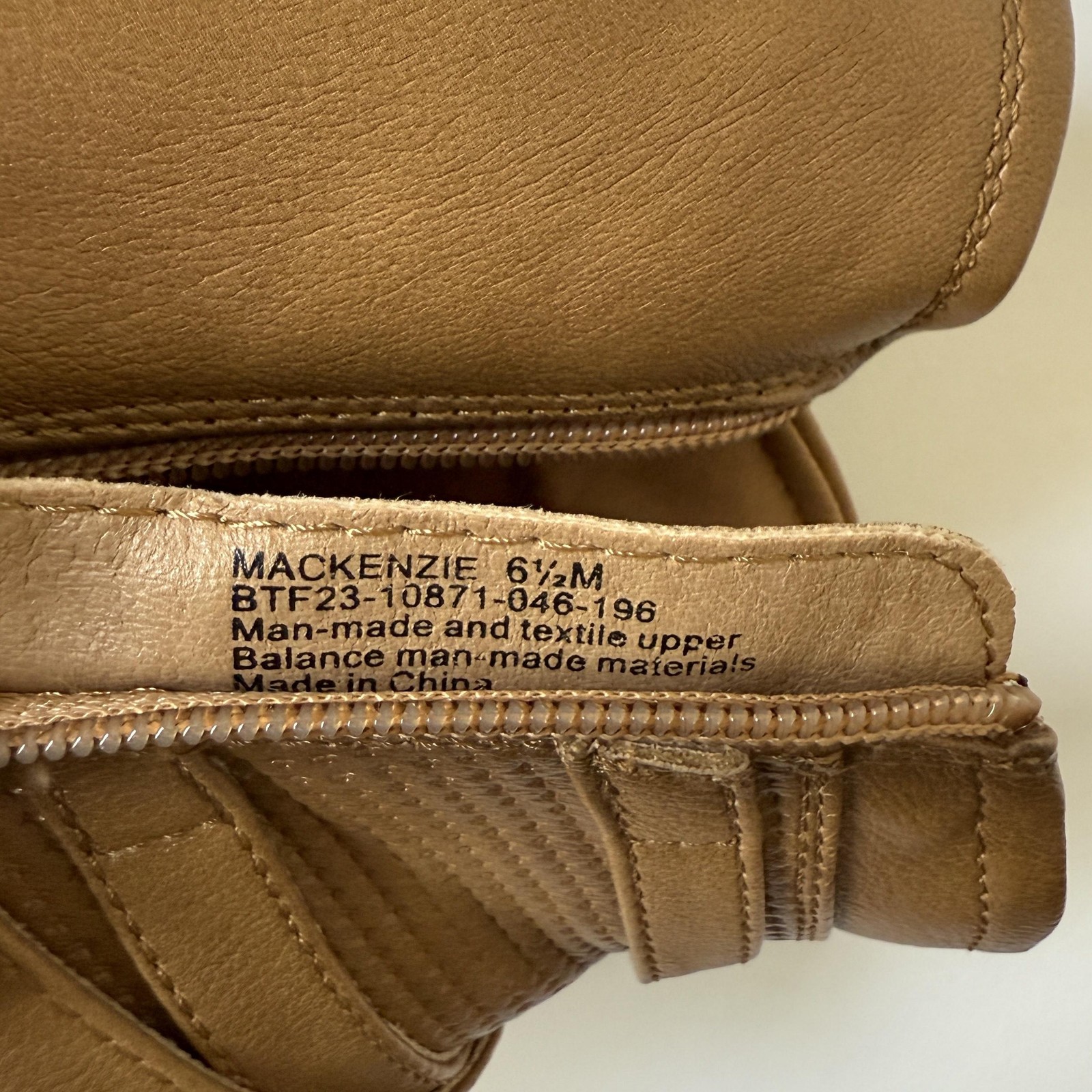 Baretraps Mackenzie Boots Womens Size 6.5 Salted Caramel Ankle Buckle BT30016